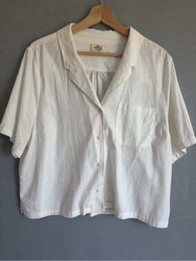 Marine Layer Lucy Hemp Resort Shirt button-up